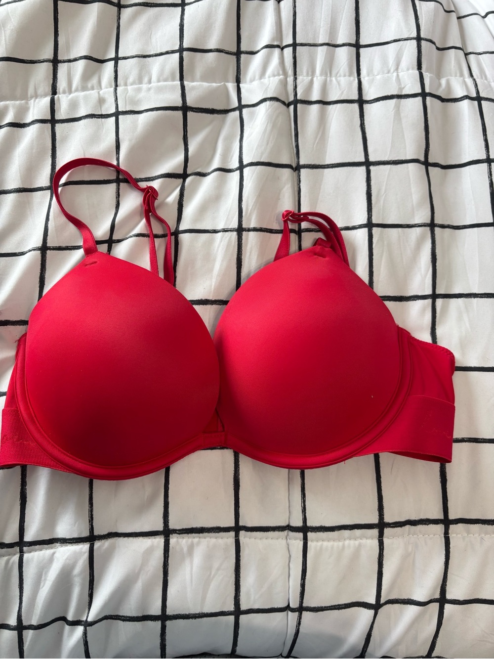 Victoria's Secret Red T-Shirt Bra
